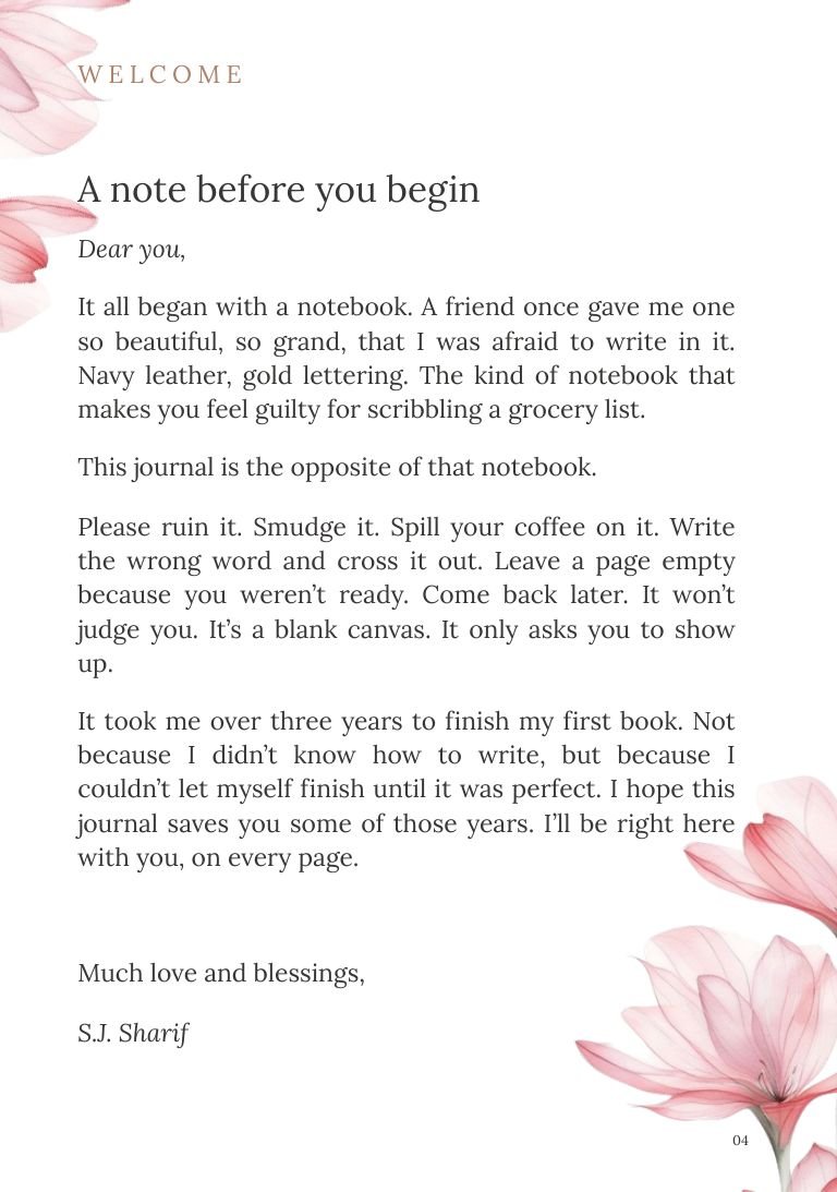 Oh, Me? page 4: A note before you begin